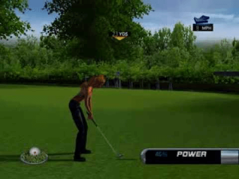 Outlaw Golf & Darkened Skye screenshot 2 for Gamecube